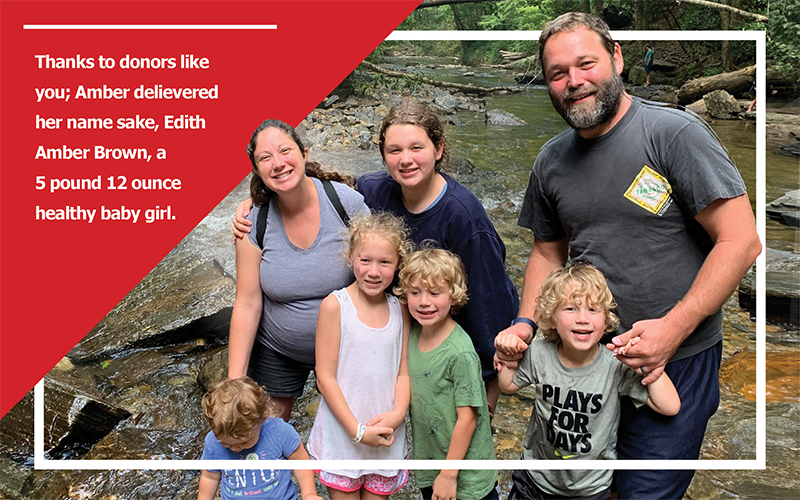 Thank you for being the giving type and making a life-saving donation. Your gift forever changes the course of life for patients like Amber. Her family and friends will have memories that will last a lifetime because you selflessly gave blood.